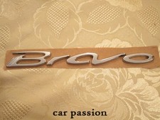 SCRITTA STEMMA FIAT BRAVO ORIGINALE POSTERIORE logo emblem SIGN schriftzug ARG