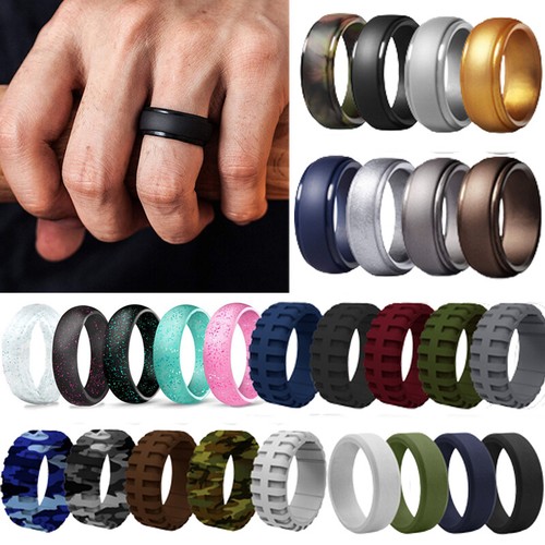 Fede nuziale silicone uomo - silicone,