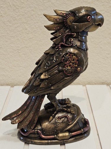 Statua pappagallo cacatua
