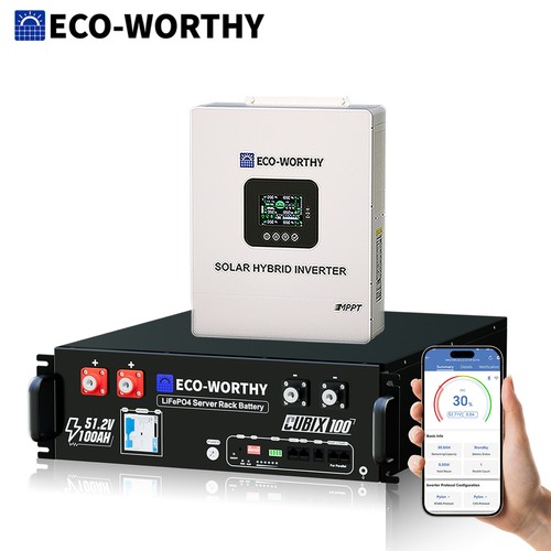 Batteria eco worthy 5120wh 48v - eco-worthy,