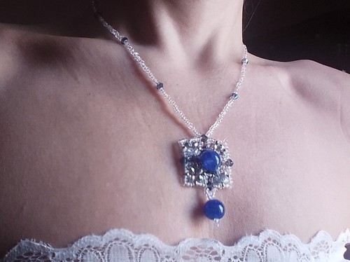 Handmade necklace pendant - necklace,