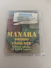 Manara Milo SET PROMO CARDS verde card carte da collezione Limited Edition