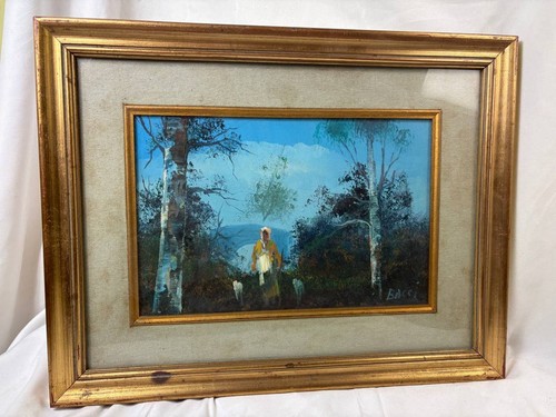 Quadro olio tavola - quadro, su