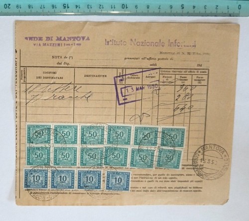 Mantova 1950 istituto - ",