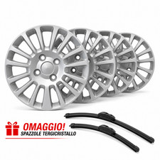 Set 4 Copricerchi 15 Fiat