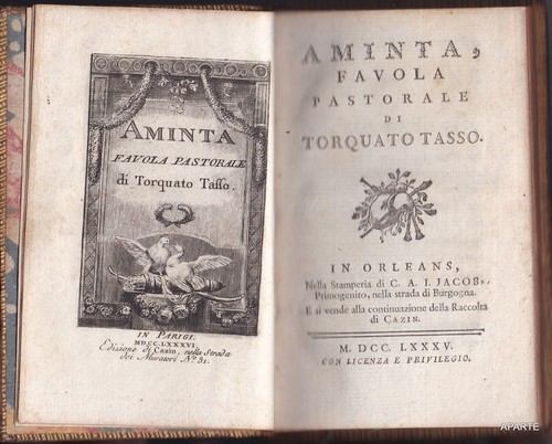 Tasso tasse aminta - aminta, cazin