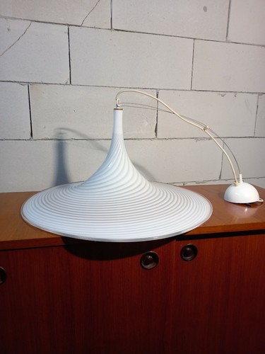 Lampada sospensione anni 80 - a,