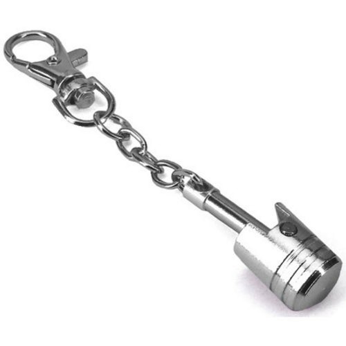 Portachiavi argento cromato - portachiavi,