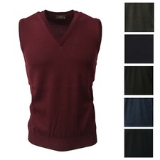 FERRANTE gilet uomo 100% lana