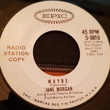 Jane Morgan / Maybe / Vinyl /