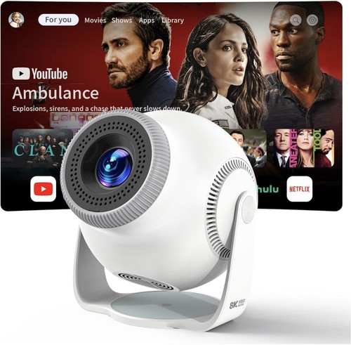 Mini proiettore 1080p 8k - mini, proiettore,