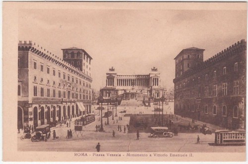 Roma piazza venezia - -,