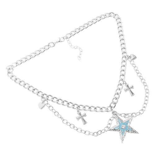 Collana girocollo stella - a,