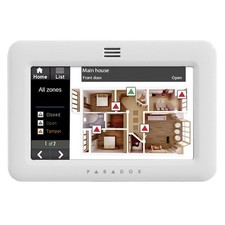 Paradox TM50-WH+SOL Teclado de Grado 3 con pantalla táctil con…