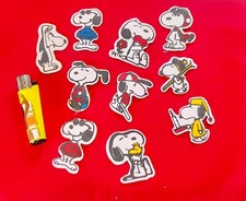 Lotto di 10 toppe/patch vintage SNOOPY ( Anni 80 ) Mini