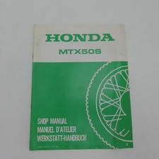 Honda MTX 50 S E 1984 Manuale