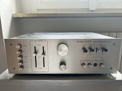 Scott 417 amplificatore - a-417,