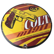 Insegna vintage Colt armi da