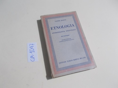 Libro etnologia antropologia - etnologia,