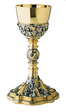 HAND-CHISELED CHALICE 24 Cm