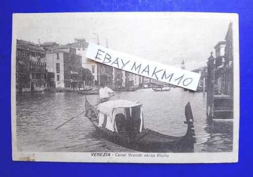Cartolina venezia canal - 🔵,