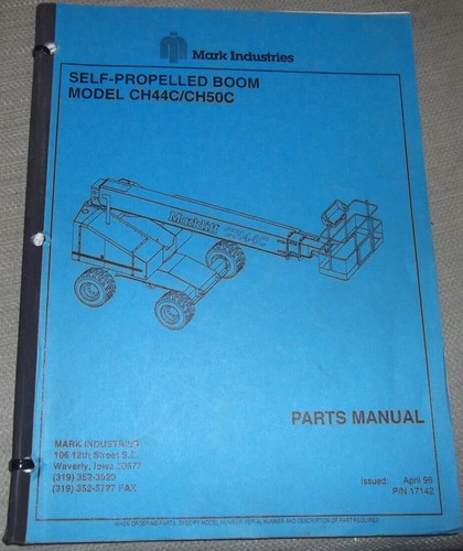 Terex mark lift ch44c ch50c - mark-lift,