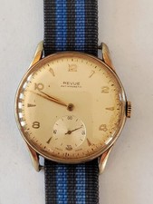 Orologio Vintage Revue antimagnatic Meccanico Manuale Uomo Funzionante 35mm