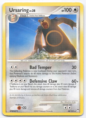 Ursaring 123 tesori - ursaring, 38/123