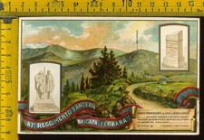 Cartolina Militare 47° Fanteria Brigata Ferrara mt 423