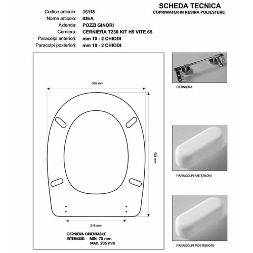 Copriwater pozzi ginori idea - copriwater,