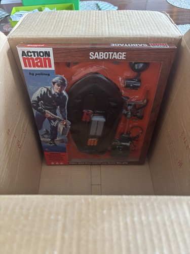 Palitoy action man - man, sabotage