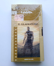 IL GLADIATORE COLLEZIONE GRANDI FILM CORRIERE VHS VIDEOCASSETTA CROWE SCOTT 1986