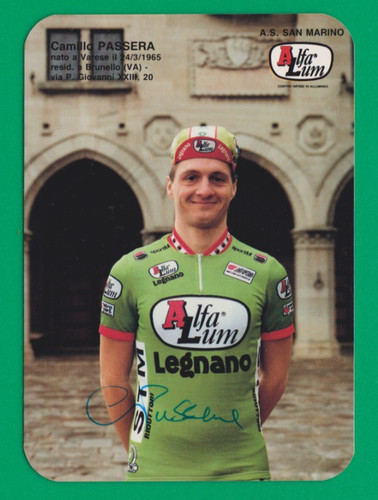 Cyclisme carte cycliste camilo - cyclisme,