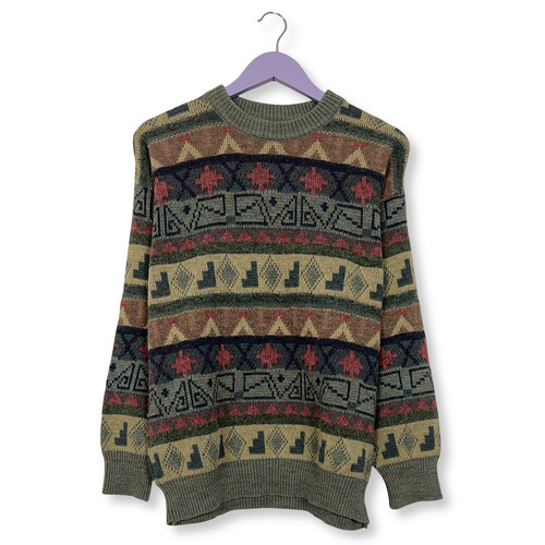 Maglione vintage multicolore - vintage,