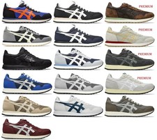 SCARPE ASICS TIGER RUNNER II OC SHOES MEXICO 66 UOMO DONNA NERO  BLU BIANCO