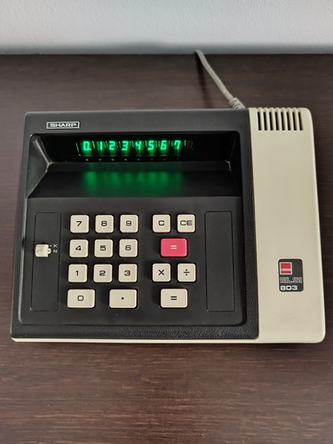 Sharp elsi 803 - elsi, calcolatrice