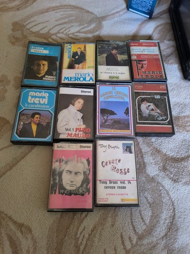 Vintage cassette usate - cassette,