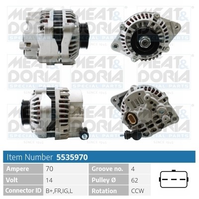 Generatore meat doria - doria, per