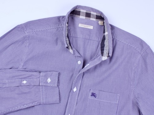 Camicia uomo burberry - brit, blu