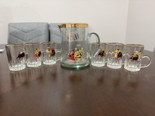 Set bar vetro corrida vintage