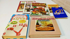 LIBRO  LOTTO N.7 LIBRI E RIVISTE DI CUCINA ITALIANA (S28)