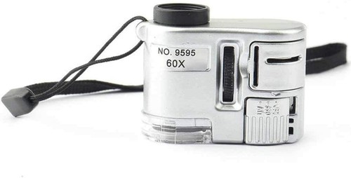 Mini microscopio 60x tascabile - 60x,
