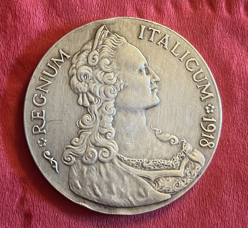 Tallero italicum eritrea - italicum, 1918