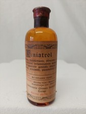 Vecchia Bottigliette Medicinale Giniatrol Laboratorio Chimico Subalpino Torino