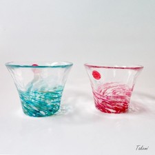 Tazza sake vetro Tsugaru Vidro