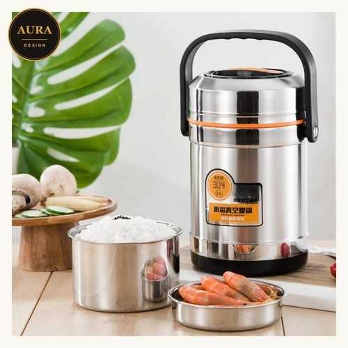 Lunch box termico acciaio inox - acciaio,