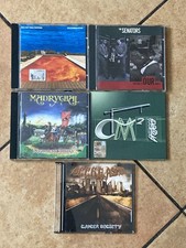 Lotto 5 CD Rock Metal – Red Hot Chili Peppers, Funk, UK Rock, Metal Italy -Stock