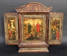 Trittico in legno / Rogier van