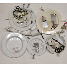 Lotto stock ricambi elettrici basi in metallo per lampadari lampade plafoniere