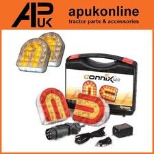Kit luci rimorchio anteriore e posteriore LED wireless retrofit per Ifor Williams Bateson